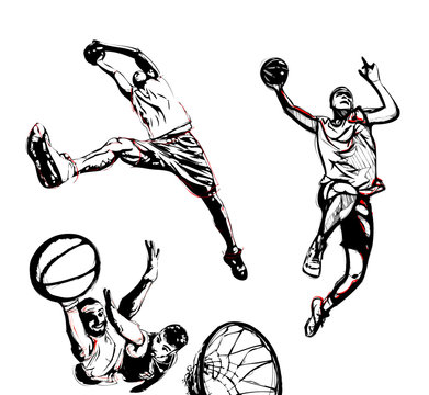 Basketball Trio