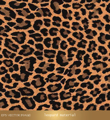 eps Vector image:leopard material