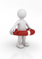 Little Man with life safer