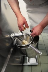 Produktion von Speiseeis