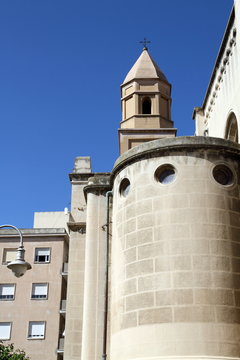 Santa Eulalia Church And Museum Cagliari Sardegna Italy