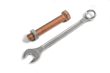 Tool on the white background