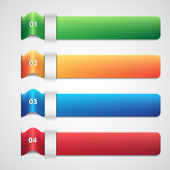 Obraz premium Infographic template