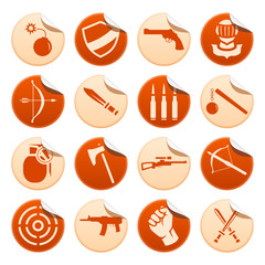Weapon stickers