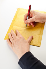 Writing on Envelope