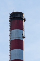 Chimenea de Central térmica de electricidad
