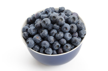 Blaubeeren in einem Schälchen