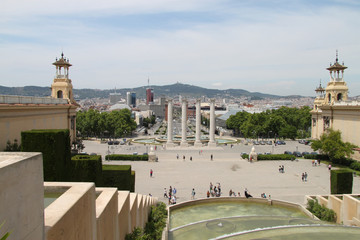The fountain of Montjuïc