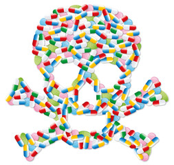 Médicaments tête de mort-1