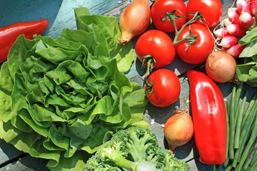 A collection of fresh vegetables