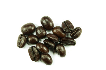 Arabica coffee beans for a coffee shop.