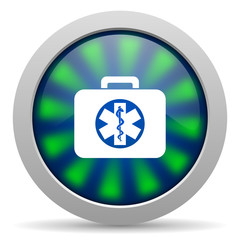 Obraz premium rescue kit icon