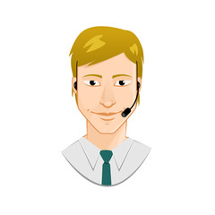 Customer service avatar