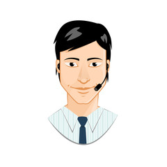 Customer service avatar
