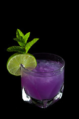 Purple cocktail