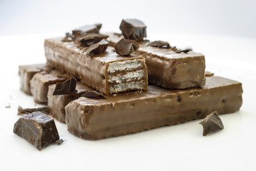 Chocolate wafers