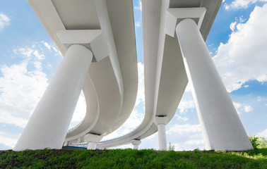 Two overpasses