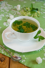 Mint tea