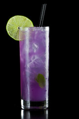 Purple cocktail