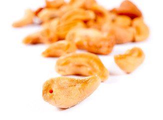 Cashew nuts isolated