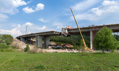 Construction of the bridge