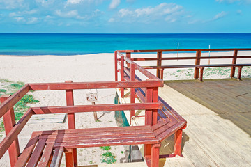 wooden terrace