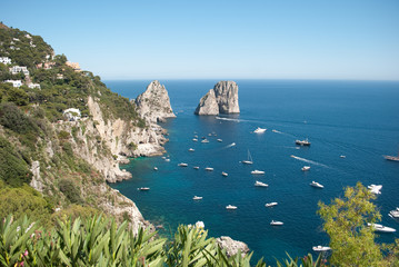 Fototapeta premium Capri Faraglioni