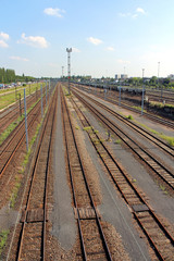 Obraz premium voies ferrées