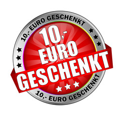 Icon Button 10 Euro geschenkt