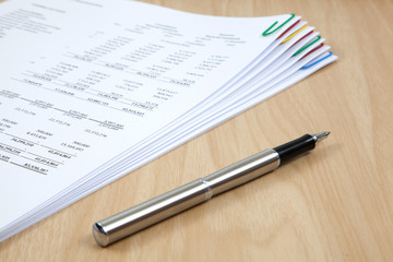 Naklejka premium Accounting