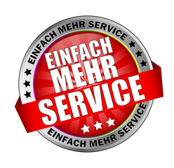 Icon Button Einfach Mehr Service Rottöne