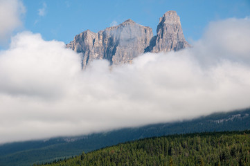 Fototapeta premium Castle Mountain Banff National Park