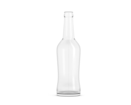 Flasche klein weiß