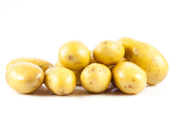 potato isolated on white background
