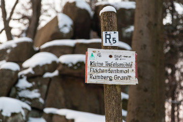 Felsformation Teufelsmühle bei Friedrichsbrunn