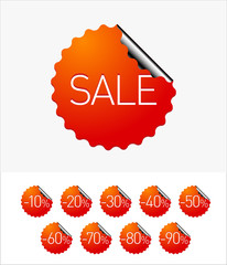 Sale stickers
