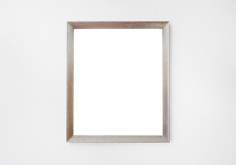 Blank frame on the wall