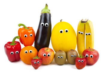 Fruit and Vegetable Family © chrisdorney