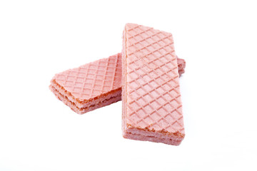 Pink Wafer Snacks