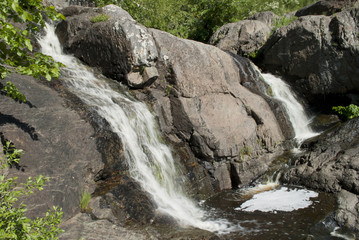 Obraz premium водопад Гадельша_башкирия