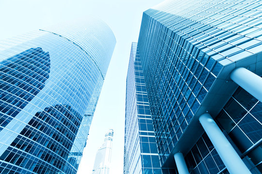 modern business center and real estate general exterior view
