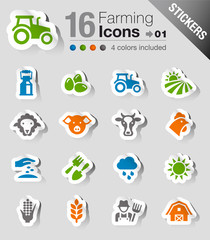 Stickers - Agriculture and Farming icons