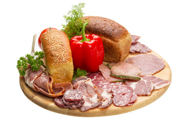 Sausages assortment
