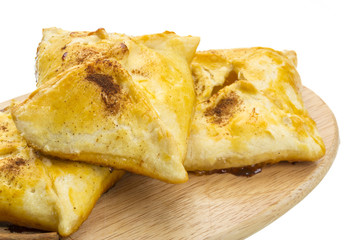 Patty with apple and cinnamon