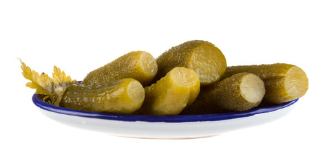 Marinaded cucumber