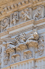 Church of St. Angelo. Lecce. Puglia. Italy.