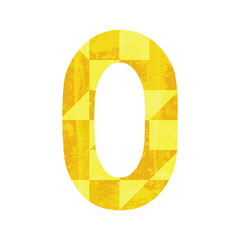 Abstract color number zero