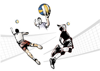 volleyball trio - 53302567