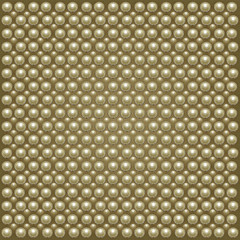 Fototapeta premium Golden Pearls Pattern.