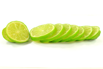 Sliced Organic Lime.